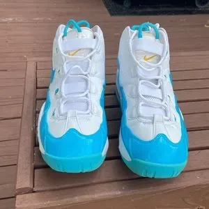 A1-Nike Air More Uptempo 95 Blue Fury Men’s Size 11.5 Sneakers (2019) Air Max Uptempo  main image 4